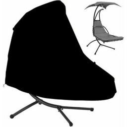 Oxford Fabric Hanging Lounge Chair Cover 185 X 116 198 Cm, Ideal For Protecting Swings, Balconies, Lawns And Garden Furniture. - thumbnail 1