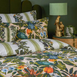 Furn. Leilani Printed Floral  Duvet Sets, Double, Multicolour - thumbnail 4