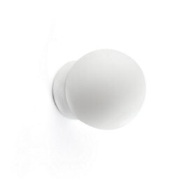 Luminosa Lighting Luminosa Ping Bathroom Wall Lamp Matt White 3000K Ip44