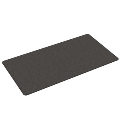 Berkfield Elegant Carpet Runner Sisal Look Anthracite 80X150 Cm