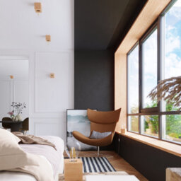 Luminosa Lighting Luminosa Ariz Surface Mounted Downlights Flush Light Natural Wood E27 - thumbnail 6