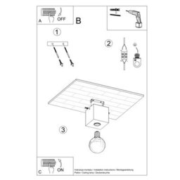 Luminosa Lighting Luminosa Ariz Surface Mounted Downlights Flush Light Natural Wood E27 - thumbnail 5