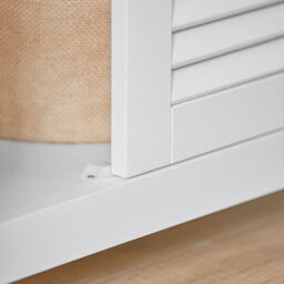 Sobuy Frg238-W, Bathroom Cabinet Versatile Storage Unit With Drawer Moisture-Resistant Storage Cupboard,white - thumbnail 7