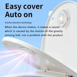 Portable Smart Toilet Cleaner Wall Mounted Sterilisation With Usb Charging Led Toilet Light - thumbnail 2