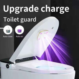 Portable Smart Toilet Cleaner Wall Mounted Sterilisation With Usb Charging Led Toilet Light - thumbnail 1