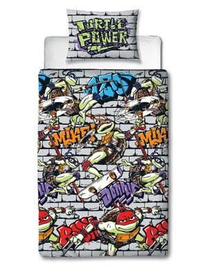 Teenage Mutant Ninja Turtles Power Single Duvet Cover And Pillowcase Set - image 1