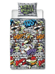 Teenage Mutant Ninja Turtles Power Single Duvet Cover And Pillowcase Set - thumbnail 1