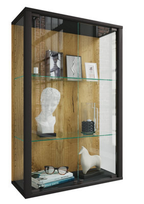 Vcm Wall Display Cabinet Hanging Display Cabinet Glass Udina M - image 1