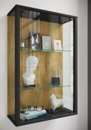 Vcm Wall Display Cabinet Hanging Display Cabinet Glass Udina M - thumbnail 3