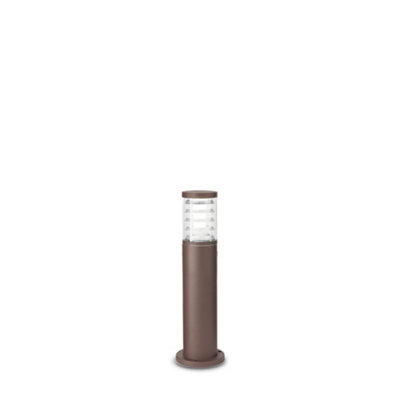 Ideal Lux Tronco Outdoor Bollard Lamp 1 Light Coffee Ip54, E27