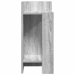 Berkfield Side Tables 2 Pcs With Shelf Grey Sonoma 25.5X27X60 Cm - thumbnail 6