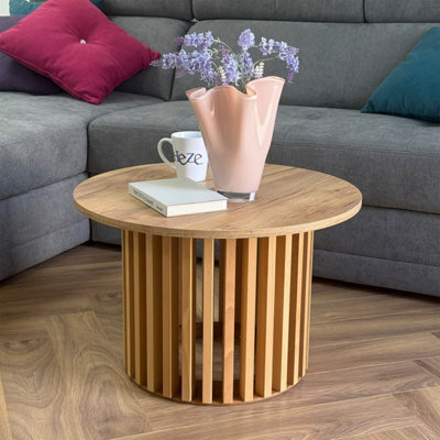 Heze Furniture Lana Modern Sideboard With Four Doors In Oak Artisan - image 1