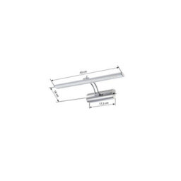 Luminosa Lighting Luminosa Picture I Picture Light Chrome Led 4000K - thumbnail 4