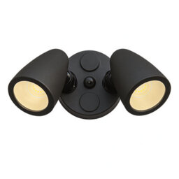 CGC Lighting Cgc Martha Ii Black Double Floodlight Led Outdoor - thumbnail 3
