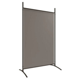 Berkfield 2-Panel Room Divider Anthracite 175X180 Cm Fabric - thumbnail 6