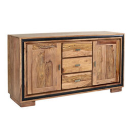 Worcester Jockey Sheesham 2 Doors Sideboard - thumbnail 3