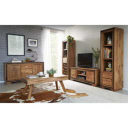 Worcester Jockey Sheesham 2 Doors Sideboard - thumbnail 2