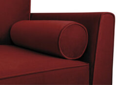 Modern Home Zara 2 Seater And Lovechair Set Oxblood - thumbnail 6
