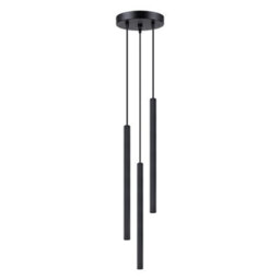 Sollux Lighting Arche Steel Black 3 Lights Modern Pendant Lamps - thumbnail 1