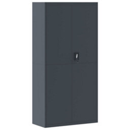 Berkfield File Cabinet Anthracite 90X40X180 Cm Steel - thumbnail 2