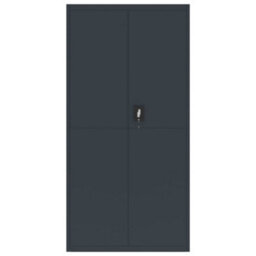 Berkfield File Cabinet Anthracite 90X40X180 Cm Steel - thumbnail 3