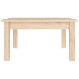 Walplus Coffee Table 55X55X30 Cm Solid Wood Pine - thumbnail 4