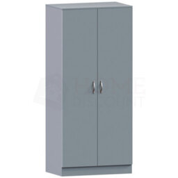 Lassic Vida Designs Riano Grey 2 Door Wardrobe (H)1700mm (W)760mm (D)470mm - thumbnail 8