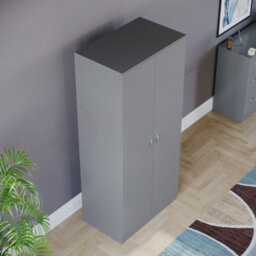 Lassic Vida Designs Riano Grey 2 Door Wardrobe (H)1700mm (W)760mm (D)470mm - thumbnail 4
