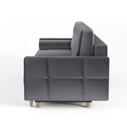 Tivoli Modern Sofa Bed With Sleeping Function And Storage Blue - thumbnail 4