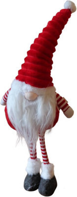 Garden Market Place Large Christmas Cute Standing Groovikert Gonk Figure In Red - 53Cms Tall, 20Cms Wide And 11Cms Deep - image 1
