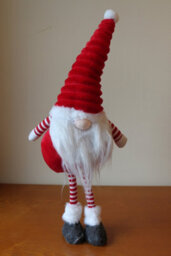 Garden Market Place Large Christmas Cute Standing Groovikert Gonk Figure In Red - 53Cms Tall, 20Cms Wide And 11Cms Deep - thumbnail 2