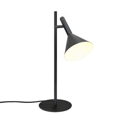 Nordlux Kelvis Indoor Table Lamp Black Metal Gu10 Adjustable Head - Mains Powered, Ip20 - image 1