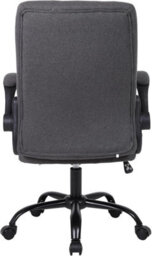 Ergonomic Computer Desk Chair With Flip-Up Armrest, 90-105 Degrees Reclining And 360 Swivel - thumbnail 7