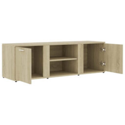 Berkfield Classic Tv Cabinet Sonoma Oak 120X34X37 Cm Engineered Wood - thumbnail 6