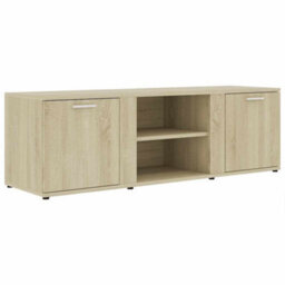 Berkfield Classic Tv Cabinet Sonoma Oak 120X34X37 Cm Engineered Wood - thumbnail 1