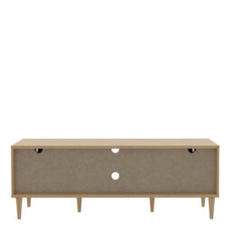 Furniture To Go Calasetta 2 Door 1 Shelf Tv Unit In Rattan - thumbnail 6
