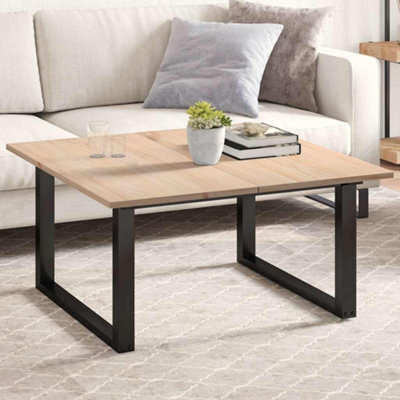 Walplus Table Tops 2 Pcs 90X45X1.7 Cm Rectangular Solid Wood Pine - image 1