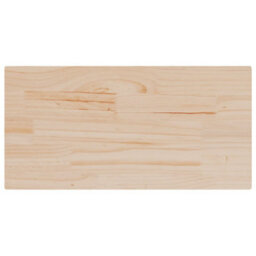 Walplus Table Tops 2 Pcs 90X45X1.7 Cm Rectangular Solid Wood Pine - thumbnail 3