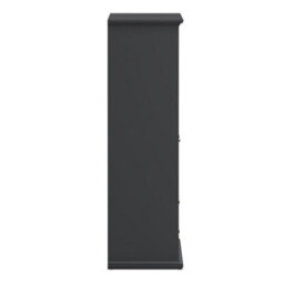 Furniture To Go Paris 4 Door Wardrobe With 2 Drawers In Matt Grey - thumbnail 4