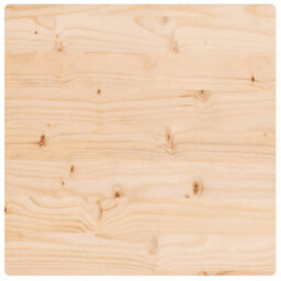 Berkfield Table Top 60X60X2.5 Cm Solid Wood Pine Square - thumbnail 4
