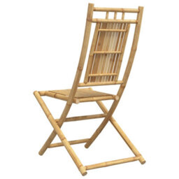 Berkfield Folding Garden Chairs 8 Pcs 46X66X99 Cm Bamboo - thumbnail 7