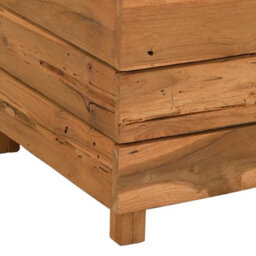 Berkfield Durable Raised Bed 50X40X72 Cm Recycled Teak And Steel - thumbnail 7