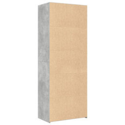 Berkfield Highboard Concrete Grey 70X41X185 Cm Engineered Wood - thumbnail 6
