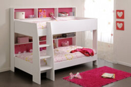 Tam Tam 2 Bunkbed Pink/blue Panels - thumbnail 2