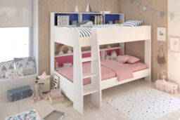 Tam Tam 2 Bunkbed Pink/blue Panels - thumbnail 4