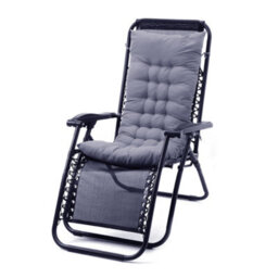 Living And Home Grey Bench Swing Chair Seat Pad Cushion Indoor Outdoor Padded W 40 Cm X L 110 Cm Soft Comfortable - thumbnail 5