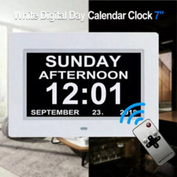 Dementia Digital Clock With Date And Day Of Week For Elderly Medication Reminder - thumbnail 4
