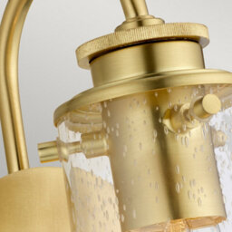 Luminosa Lighting Elstead Kichler Braelyn 1 Light Wall Light Brushed Brass Ip44 - thumbnail 3