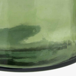 Pacific Lifestyle Forest Green Recycled Glass Bottle Vase - thumbnail 5
