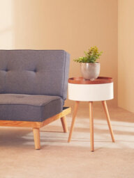 Orsina Versatile And Functional Storage Side Table, Elegant Bed Side Drawer, Stylish Legs Of Small Lounge Tables - thumbnail 6